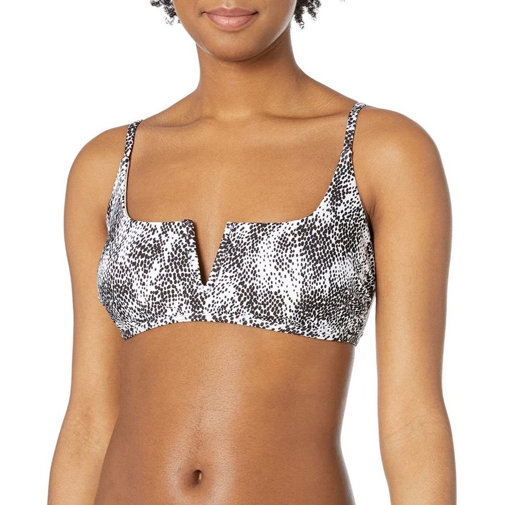 Vicious Young Babes VYB Womens Medium M  V-Wire Bralette Swimsuit Bikini Top
